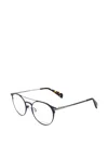 Rag & Bone Round-frame Glasses In Silver