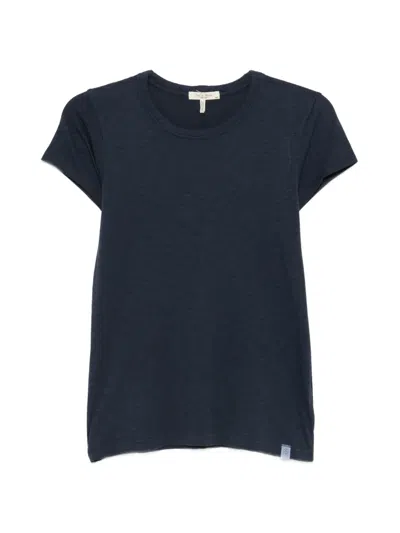 Rag & Bone Round-neck T-shirt In Blue
