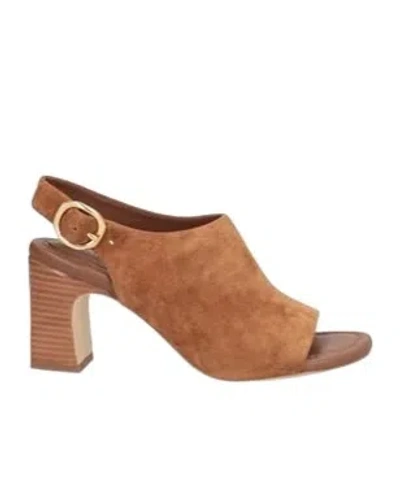 Rag & Bone Round-toe Block-heel Sandals In Brown