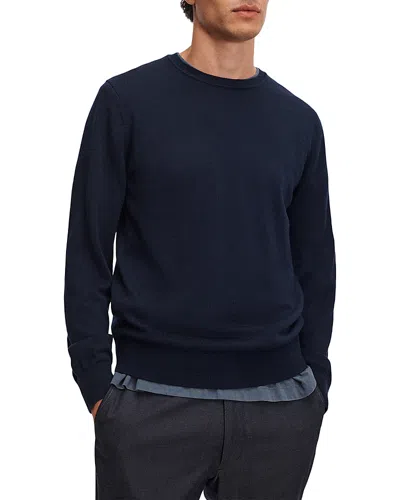 Rag & Bone Rowan Merino Wool Crewneck Sweater In Blue