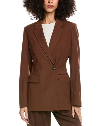 Rag & Bone Roxanne Wool-blend Blazer In Brown