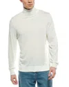 Rag & Bone Roy Wool-blend Turtleneck Sweater In White