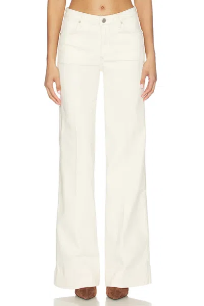Rag & Bone Ruby Flare Trouser In Ecru In White