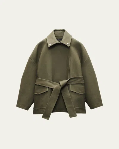 Rag & Bone Rue Belted Cotton Jacket
