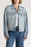 Rag & Bone Ryan Paneled Denim Jacket In Multi