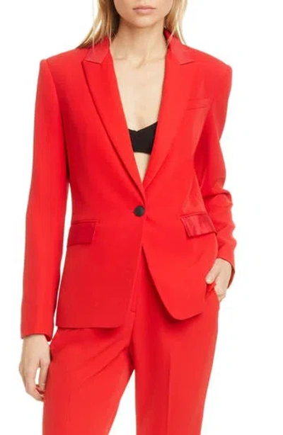 Rag & Bone Rylie Grosgrain Trim Blazer