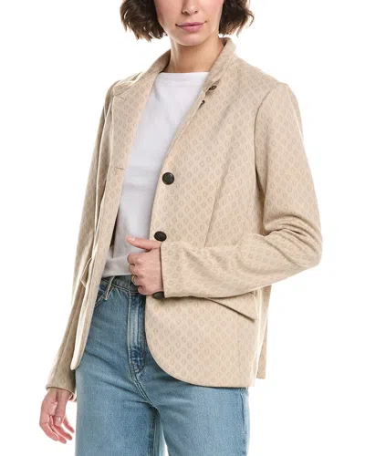 Rag & Bone Sadie Jacquard Blazer In Beige