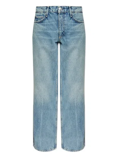 Rag & Bone Saige Denim Jeans In Blue