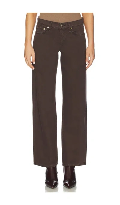 RAG & BONE SAIGE LOW RISE RELAXED STRAIGHT JEANS