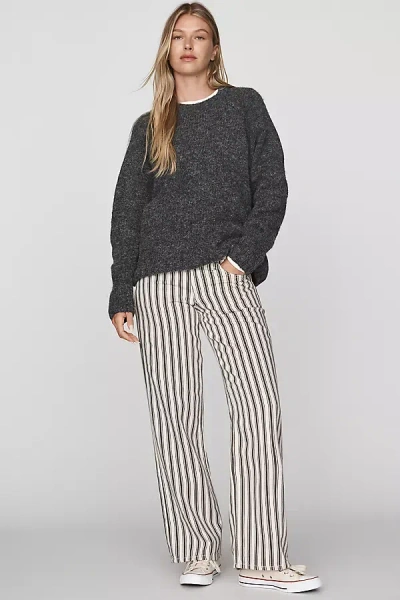 Rag & Bone Saige Low-rise Straight Jeans In White