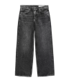 Rag & Bone Saige Straight Jeans In Black
