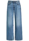 Rag & Bone Saige Straight-leg Jeans In Blue
