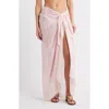 Rag & Bone Sally Sarong In Pink
