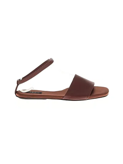 Pre-owned Rag & Bone Sandals In Burgundy