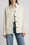 Rag & Bone Savannah Shirt Jacket In White