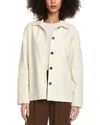 Rag & Bone Savannah Shirt Jacket In White