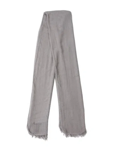 Pre-owned Rag & Bone Scarf In Gray