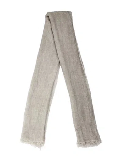 Pre-owned Rag & Bone Scarf In Gray