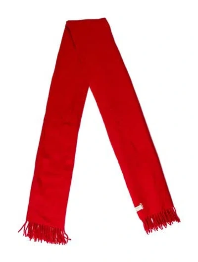 Pre-owned Rag & Bone Scarf In Red