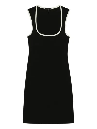 RAG & BONE SCOOP-NECK SLEEVELESS MINI DRESS