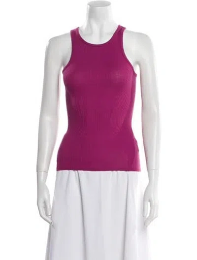 Pre-owned Rag & Bone Scoop Neck Sleeveless Top W/ Tags In Pink