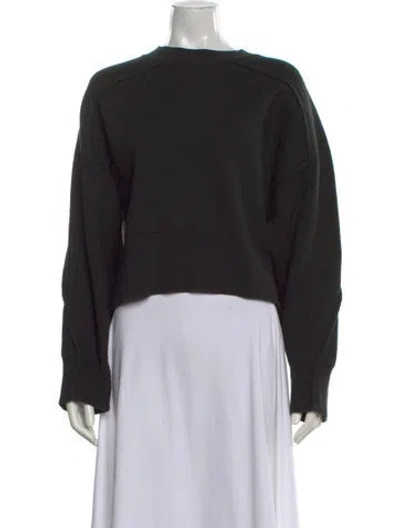 Pre-owned Rag & Bone Scoop Neck Sweater In Black