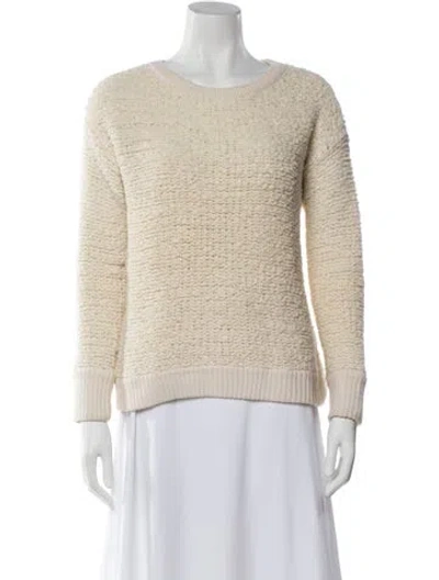Pre-owned Rag & Bone Scoop Neck Sweater In Blue