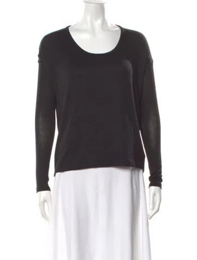 Pre-owned Rag & Bone Scoop Neck Sweater In Gray