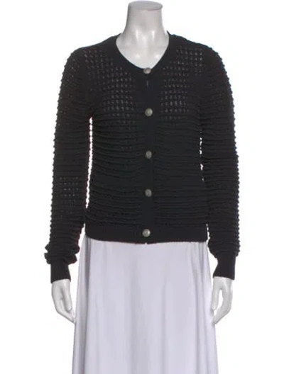 Pre-owned Rag & Bone Scoop Neck Sweater In Gray