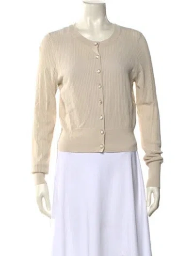 Pre-owned Rag & Bone Scoop Neck Sweater W/ Tags In Neutral