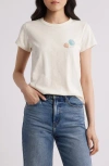 Rag & Bone Seashell Cotton Graphic T-shirt In Neutral