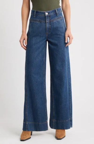 RAG & BONE RAG & BONE SELAH HIGH WAIST WIDE LEG JEANS