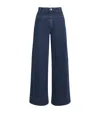 Rag & Bone Selah Wide-leg Jeans In Blue