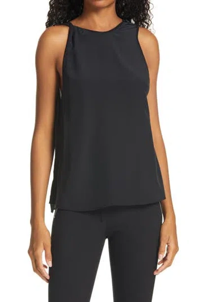 Rag & Bone Seon Silk Tank In Black