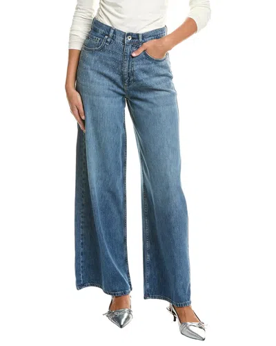 Rag & Bone Serena High-rise Full Length Jean In Blue