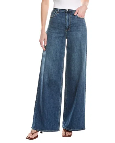 Rag & Bone Serena Merion Wide Leg Jean In Blue
