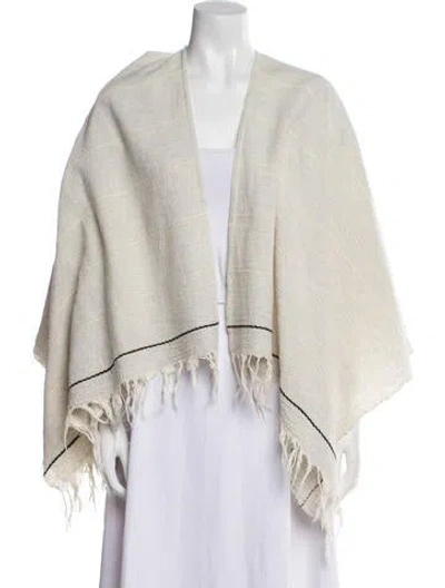 Pre-owned Rag & Bone Shawl In White