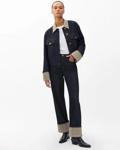 Rag & Bone Shea Ankle Relaxed Straight Jeans In Multi