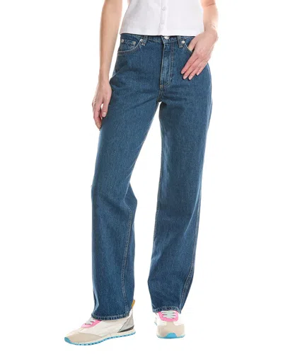 Rag & Bone Shea Full Straight Jean In Blue