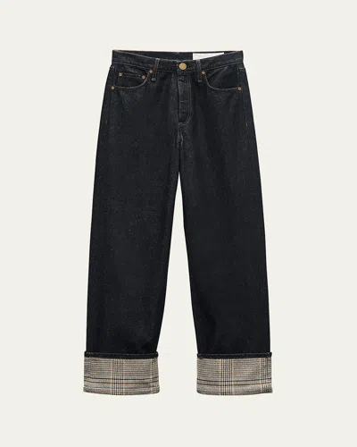 Rag & Bone Shea High-rise Ankle Cuff Jeans