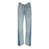 Rag & Bone Shea High-rise York Spliced Ankle Straight Jean In Blue