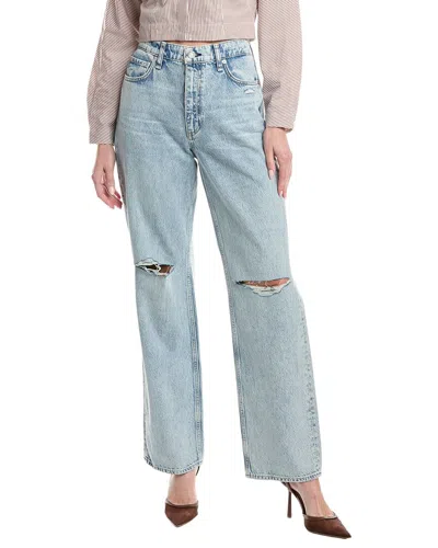 Rag & Bone Shea High-rise Full Calhe Relaxed Straight Jean In Blue