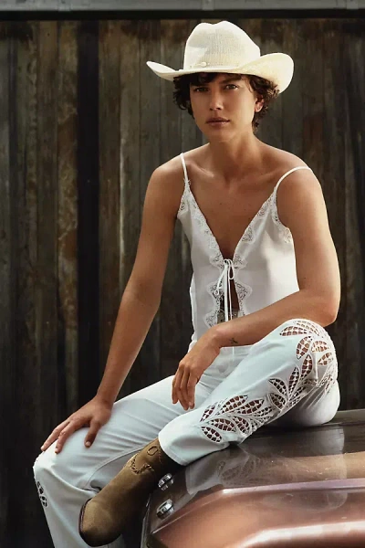 Rag & Bone Shea High-rise Relaxed Straight-leg Jeans In White