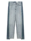 Rag & Bone Shea Panelled Jeans In Blue