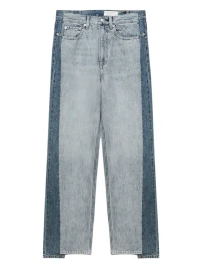 Rag & Bone Shea Panelled Jeans In Blue