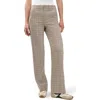 Rag & Bone Shea Plaid Wool Blend Pants In Multi