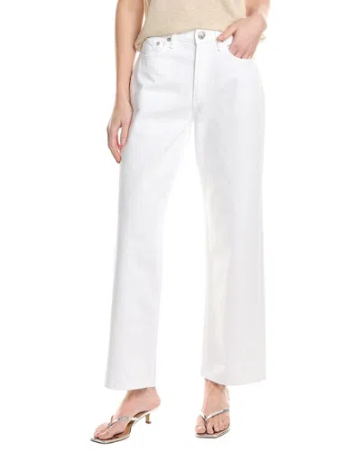 Rag & Bone Shea Relaxed Optic White Straight Jean
