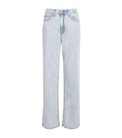 Rag & Bone Shea Straight Jeans In Blue