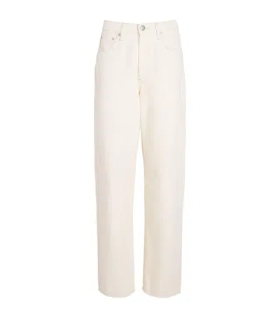 Rag & Bone Shea Straight Jeans In White