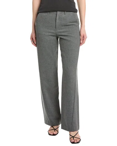 Rag & Bone Shea Tailored Wool-blend Pant In Gray